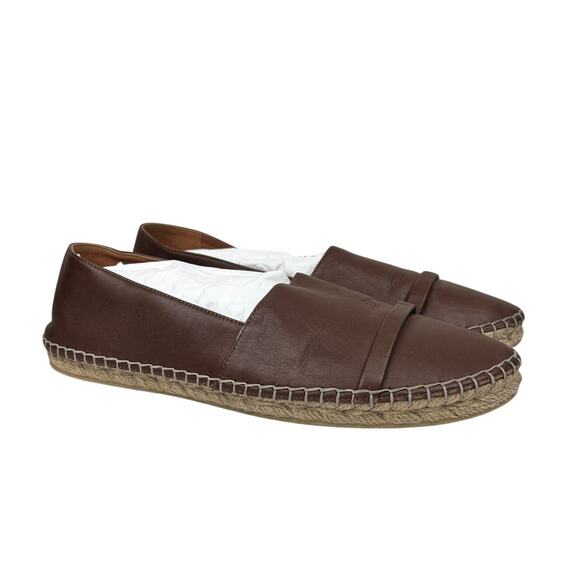 Malone Souliers Remi 1 Slip On Espadrilles Women's 41 US 10.5 Minimalist Preppy - Picture 1 of 11